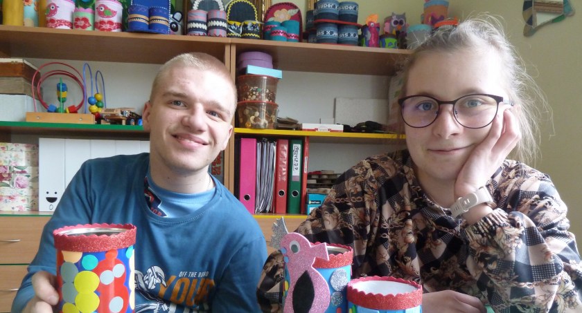 Uczniowie wykonali serię efektownych przyborników/zdjęcie: Fb OSW Wyszków.