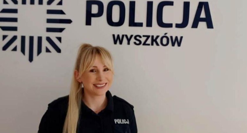 Kiedy funkcjonariuszka poznała historię kobiety, nie mogła pozostać obojętna i od razu przystąpiła do działania./zdjęcie: Policja Wyszków
