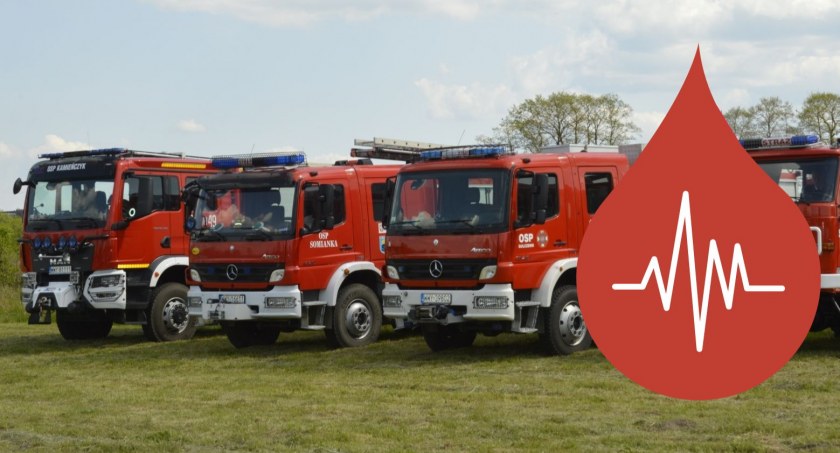 Trwa zbiórka krwi dla strażaka/zdjęcie: wdi24.pl
