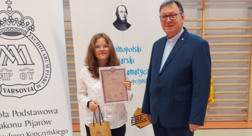 To ukoronowanie pasma tegorocznych sukcesów Marysi/zdjęcie: Fb SP nr 5 w Wyszkowie 