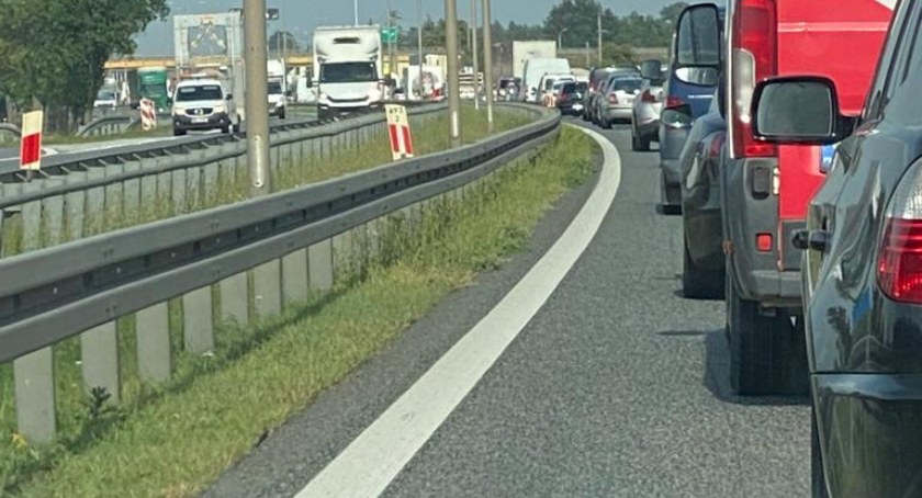Wjazd do Warszawy od strony marek zakorkowany/zdjęcie: wdi24.pl (poglądowe)