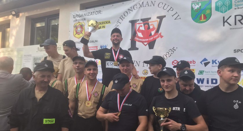 Zawody Strongman Cup IV dla Ochotniczych Straży Pożarnych/zdjęcie: Fb OSP Trzcianka