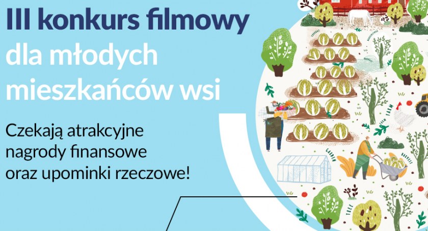 III Ogólnopolski konkurs filmowy „Świat się kręci wokół wsi”/zdjęcie: MRiRW