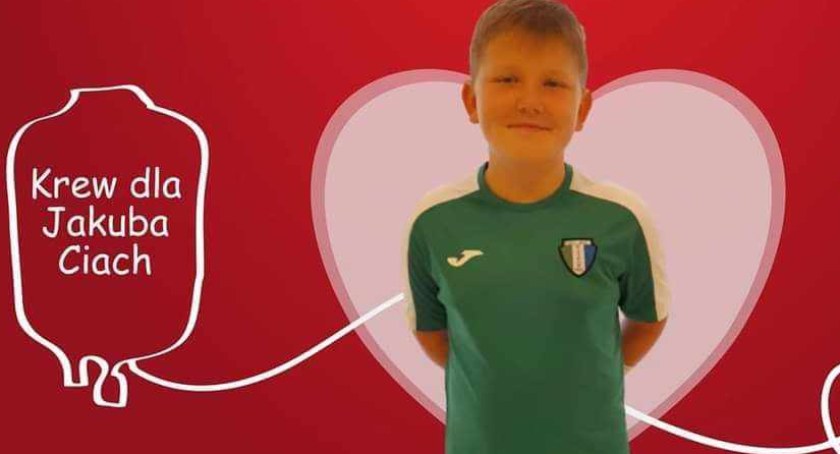 Potrzebna krew dla Jakuba Ciacha/ zdjęcie: Fb Bug Wyszków