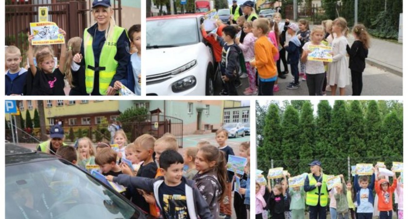 W ramach działań profilaktycznych funkcjonariusze Komendy Powiatowej Policji w Wyszkowie odwiedzili Szkołę Podstawową nr 2 w Wyszkowie. / Zdjęcia: KPP w Wyszkowie 