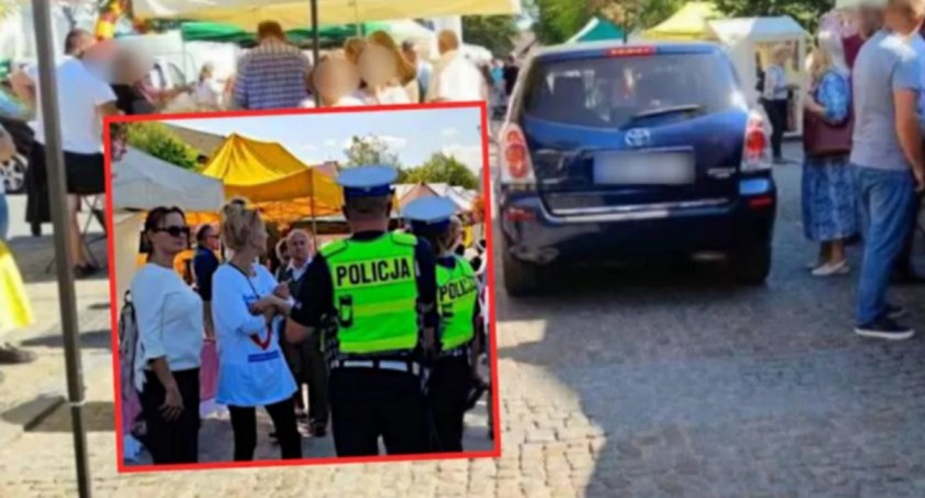 Rozmawiano z mieszkańcami, rozdawano ulotki i gadżety. Niestety w pewnym momencie zrobiło się groźnie i niebezpiecznie.  