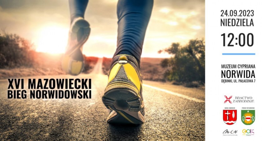 XVI Mazowiecki Bieg Norwidowski już 24 września. / Zdjęcie: organizatorzy 