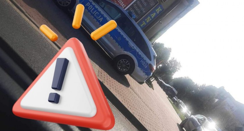 Wypadek w Wyszkowie. / Zdjęcie: czytelniczka 