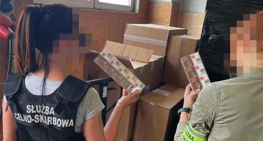 Podczas akcji przejęto ponad 6,5 mln sztuk papierosów. / Zdjęcie: Centralne Biuro Śledcze Policji