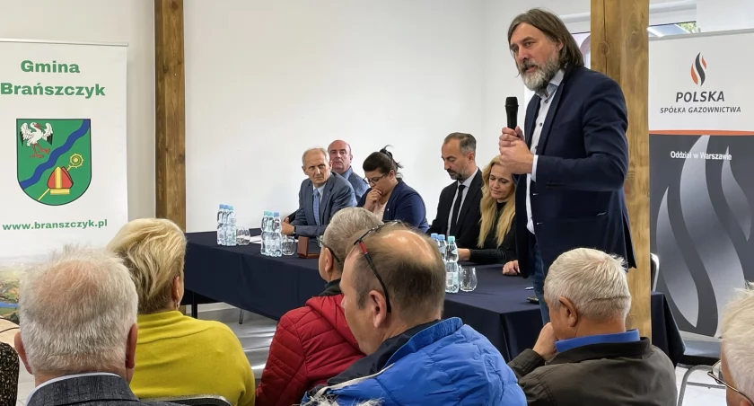 W Trzciance pozostało jeszcze do wybudowania sieci gazowej około 4 km. / Zdjęcie: Gmina Brańszczyk