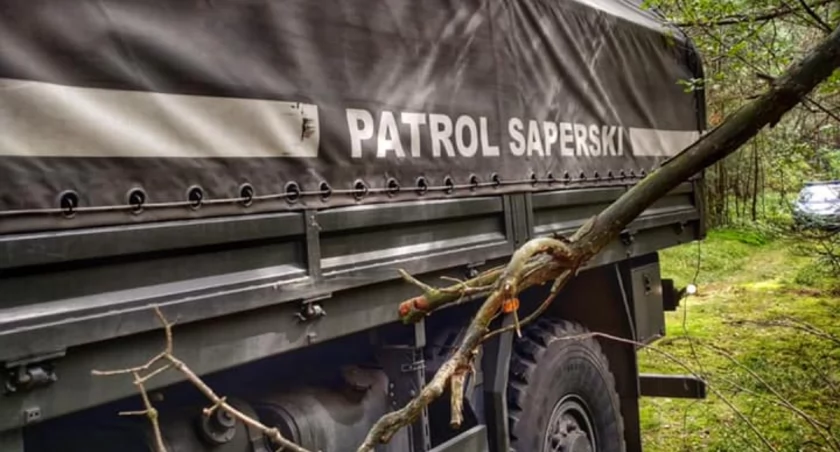 Od 6 listopada prowadzone są prace saperskie. / Zdjęcie: Fb 1. Warszawska Brygada Pancerna 