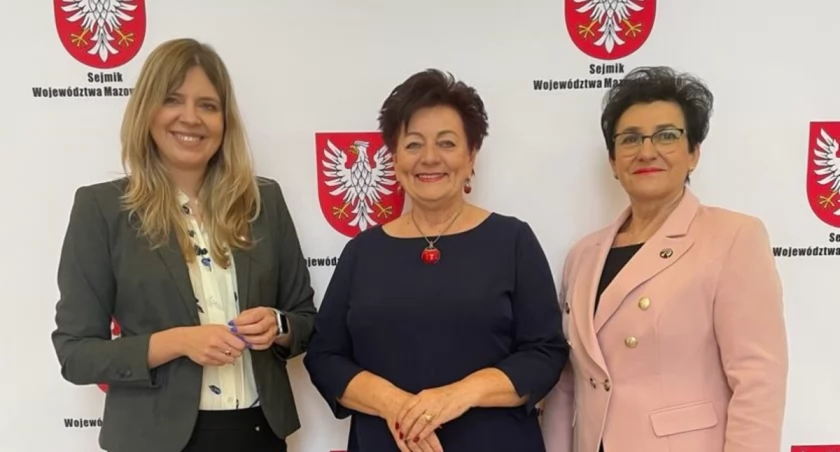 Elżbieta Woźniak-Sionek jedną z trzech nowych radnych sejmiku. / Zdjęcie: Urząd Marszałkowski Województwa Mazowieckiego