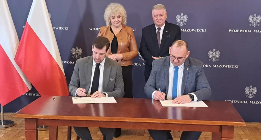 Nowa infrastruktura dla pieszych i rowerzystów w powiecie wyszkowskim. / Zdjęcie: Powiat Wyszkowski