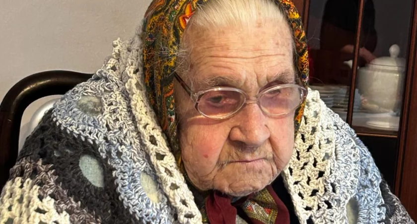 Pani Czesława Sarnacka mieszka w Trzciance od urodzenia. / Zdjęcie: Gmina Brańszczyk 