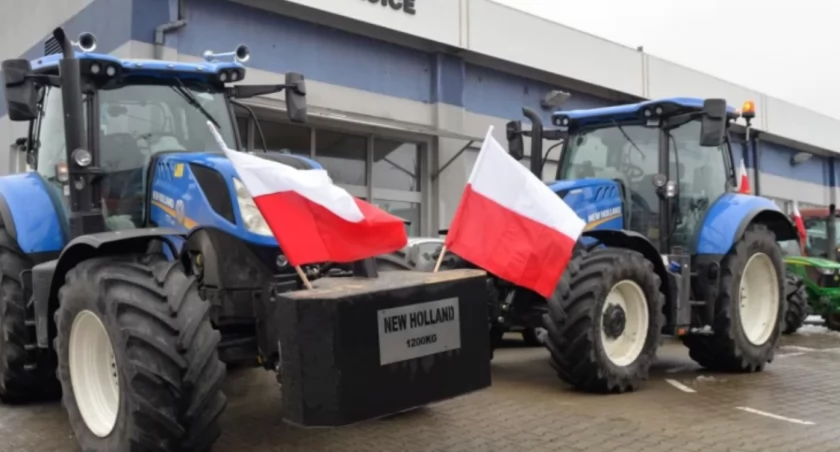Protesty rolników mogą powodować utrudnienia ruchu. 