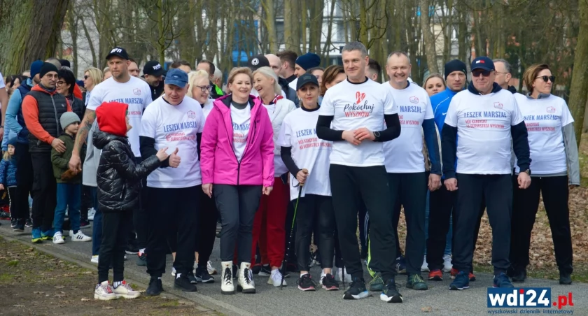 Na sportowo rozpoczęli wyścig w wyborach. / Zdjęcie: wdi24.pl