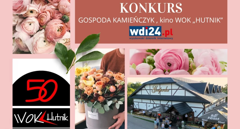 Pyszna kolacja albo wypad do kina z okazji Dnia Kobiet. / Zdjęcie: wdi24, pl, WOK Hutnik, Gospoda Kamieńczyk