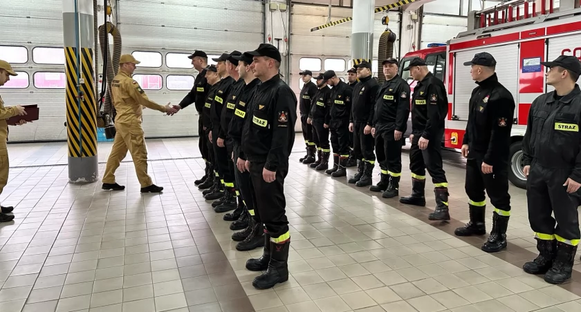 Awanse w KP PSP w Wyszkowie. / Zdjęcie: KP PSP w Wyszkowie 