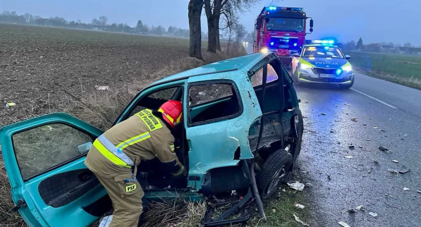 Wypadki w gminie Somianka. / Zdjęcie: KP PSP w Wyszkowie, Piotr Warchoł