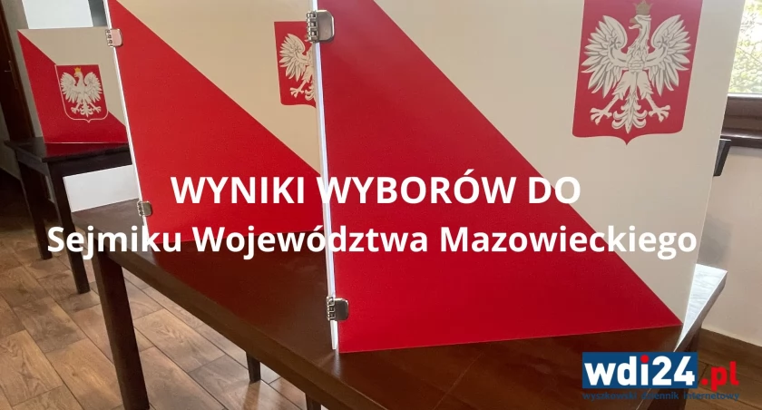 Wybory do Sejmiku Mazowsza 2024. / Zdjęcie: wdi24.pl