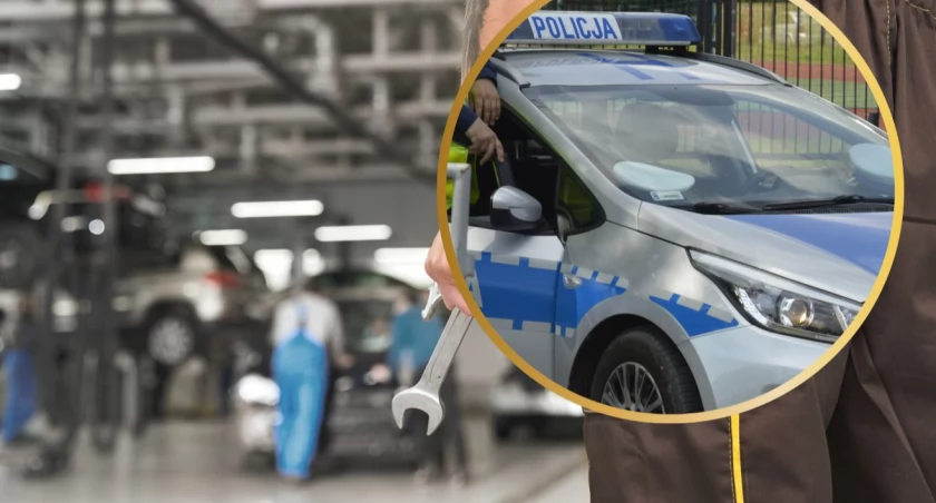 Na terenie jednego z warsztatów samochodowych znaleziono części pochodzące z przywłaszczonego renault. / Zdjęcie: freepik.com, red.