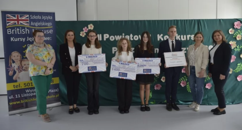 Finał III Powiatowego Konkursu Recytatorskiego Poezji Anglojęzycznej. / Zdjęcie: organizatorzy
