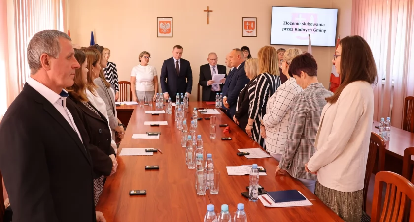 Wójt dziękował mieszkańcom za ponowne zaufanie . / Zdjęcie: Gmina Zabrodzie 