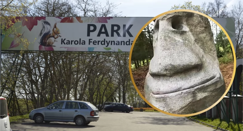 Gmina nie zakupi kilkumetrowej kamiennej głowy. / Zdjęcie: wdi24.pl/fb Piotr Płochocki - Burmistrz Wyszkowa 