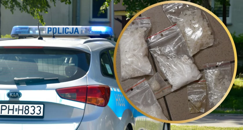 37-latek i 43-latek mieli mieć związek z przestępczością narkotykową. / Zdjęcie: poglądowe (wdi24.pl/KPP w Wyszkowie) 
