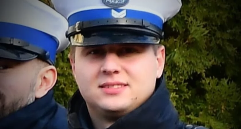 St.sierż. Paweł Soszka wstąpił w szeregi policji w marcu 2018 roku. / Zdjęcie: KPP w Wyszkowie 
