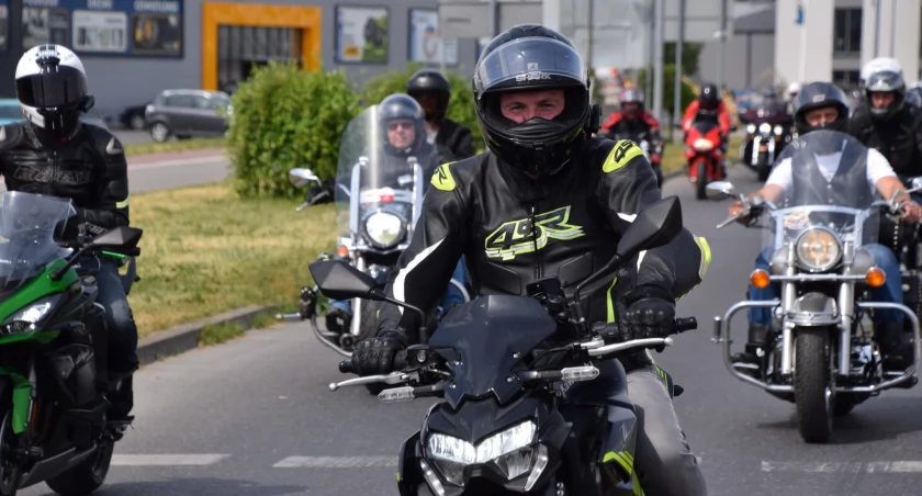 Para motocykli w Wyszkowie. / Zdjęcie: Gmina Wyszków 