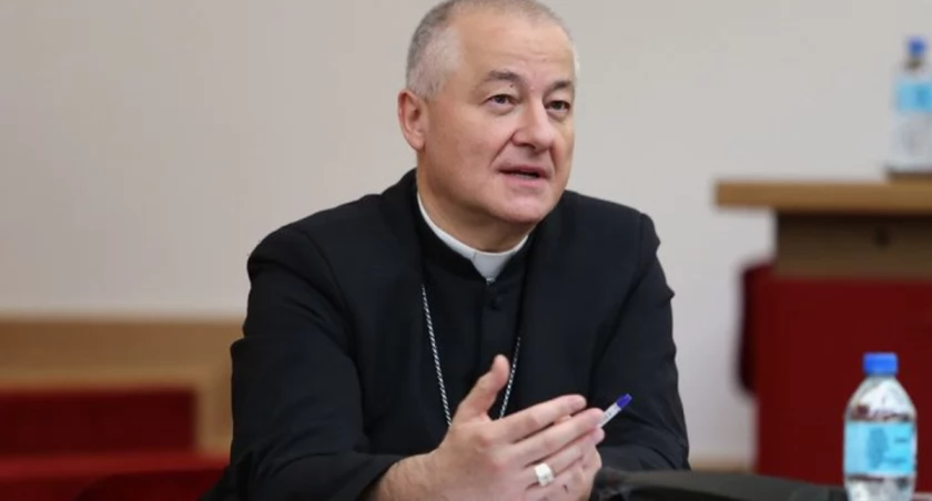 Biskup sosnowiecki Artur Ważny podczas drugiego dnia obrad 398. Zebrania Plenarnego KEP (11.06.2024) / Zdjęcie: episkopat.pl/