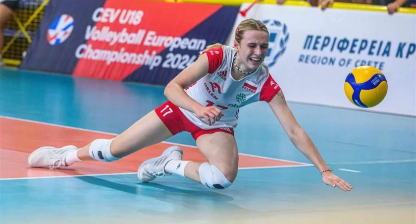 Liliana Wójcik na Mistrzostwach Europy U18. /Zdjęcie: CEV