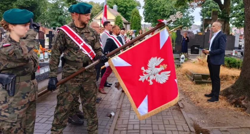 Na cmentarzu w Wyszkowie przytoczono historię śp. płk. Tadeusza Stefana Bylińskiego. / Zdjęcie: Wyszkowscy Patrioci 