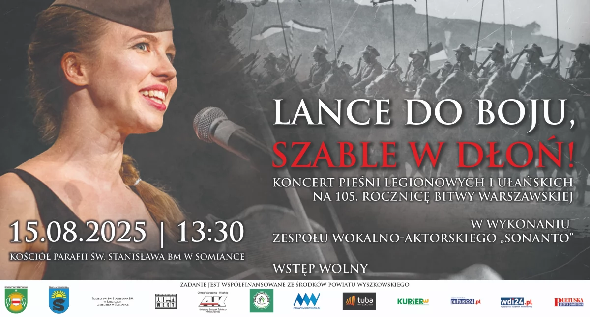 Koncerty, „Lance szable dłoń! Koncert pieśni legionowych ułańskich Rocznicę Bitwy Warszawskiej” - zdjęcie, fotografia