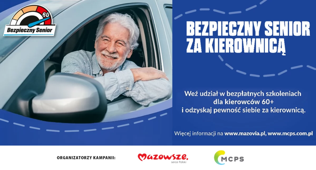 Ze szkoleń skorzysta łącznie tysiąc kierowców w wieku 60+. / Zdjęcie: Org. 