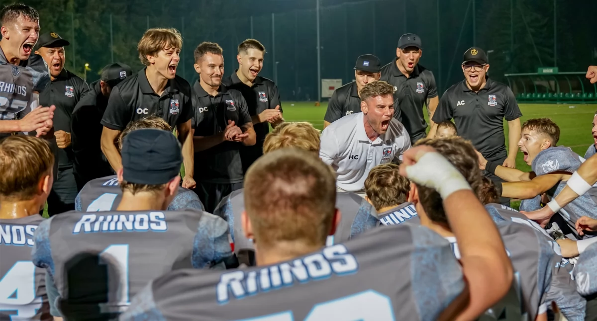 Po przerwie Rhinos Wyszków przejęli inicjatywę. / Zdjęcie: Rhinos 