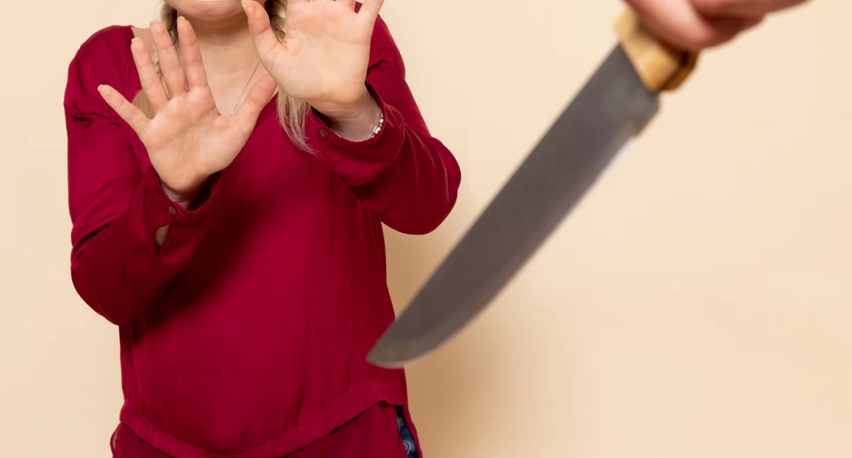 27-latek regularnie wszczynał awantury. Podczas ostatniej kłótni miał pójść o krok dalej – wziął do ręki nóż. / Zdjęcie: poglądowe freepik.com 