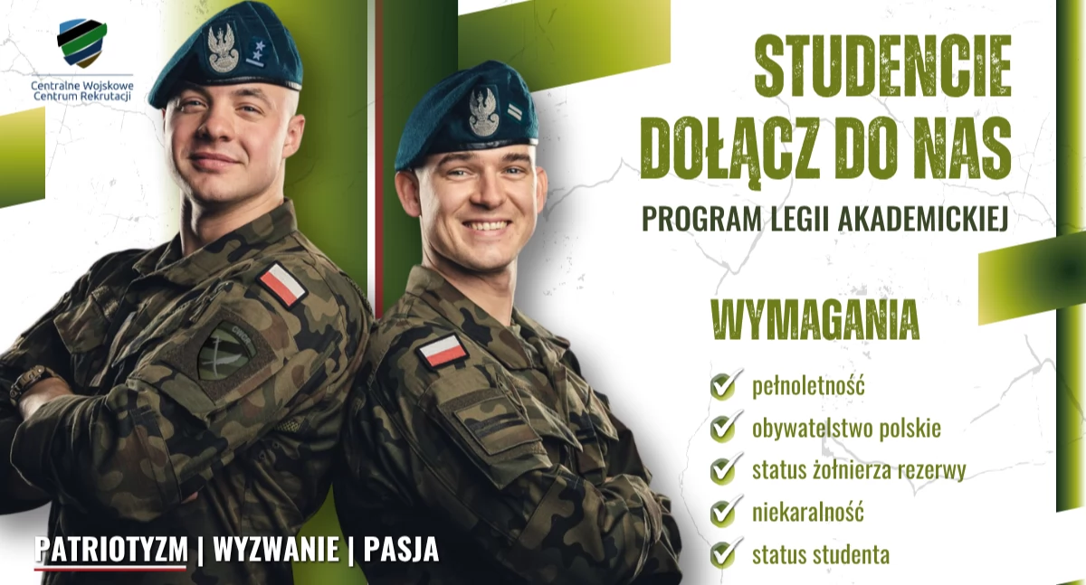 Legia Akademicka obejmuje ochotnicze szkolenie wojskowe realizowane w uczelniach, jednostkach wojskowych oraz centrach szkolenia Sił Zbrojnych RP.  / Zdjęcie: Org. 