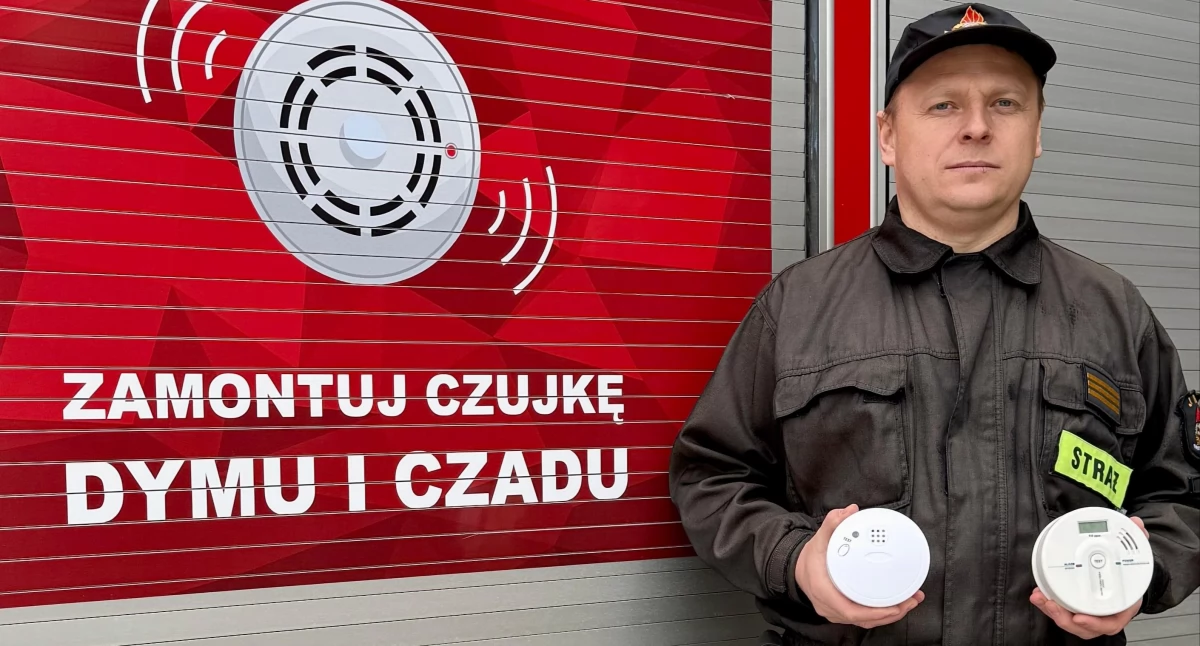 Cichy zabójca wraca wraz z sezonem grzewczym. Strażacy alarmują: montujcie czujki, bo liczby są dramatyczne