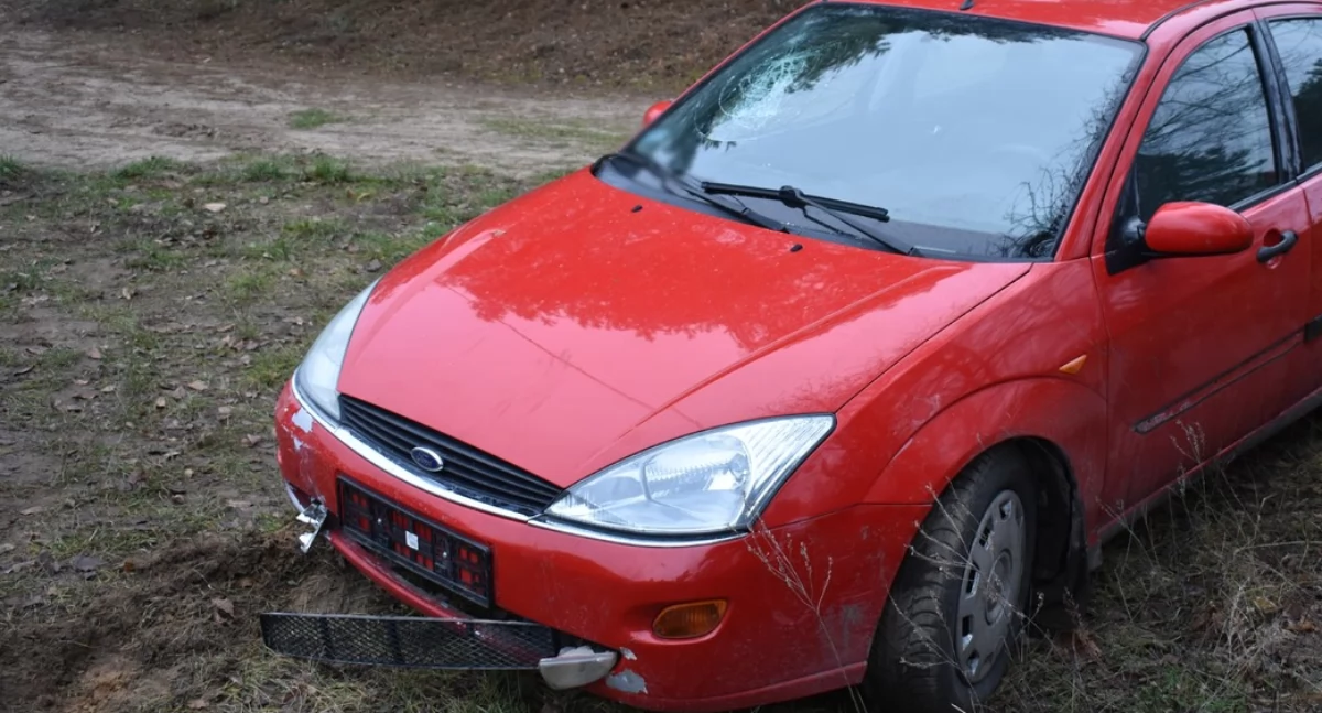 Uderzyli w ogrodzenie posesji. Nietrzeźwi, bez prawa jazdy, próbowali zrzucić winę na nieistniejącego kierowcę