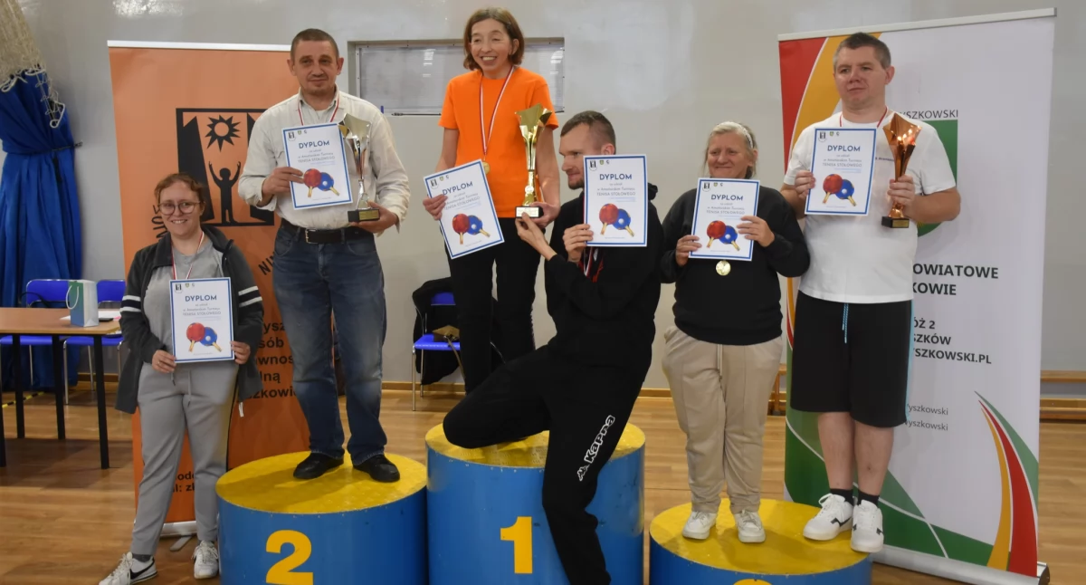 Amatorski Turniej Tenisa Stołowego Osób z Niepełnosprawnościami ponownie w Wyszkowie