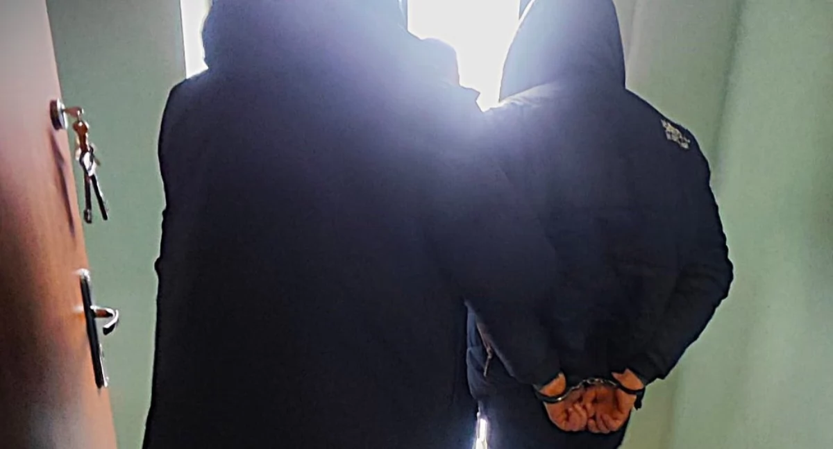 Badanie alkomatem pokazało ponad 2 promile. / Zdjęcie: KPP w Wyszkowie 