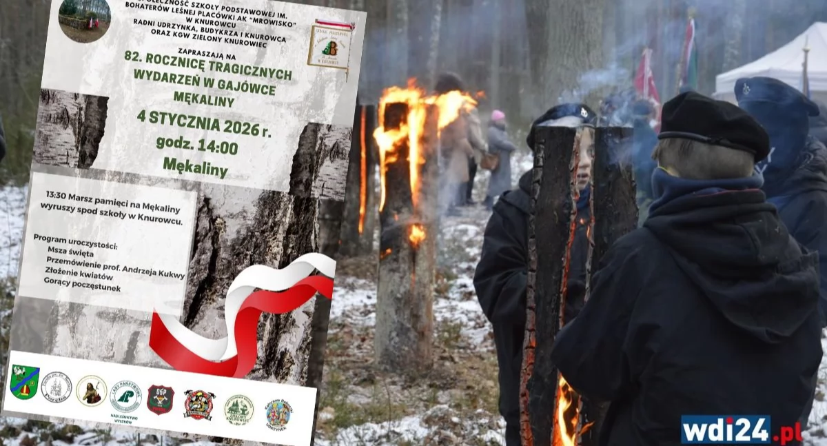  O godz. 13:30 spod Szkoły Podstawowej im. Bohaterów Leśnej Placówki AK „Mrowisko” w Knurowcu wyruszy Marsz Pamięci. / Zdjęcie: arch. wdi24.pl