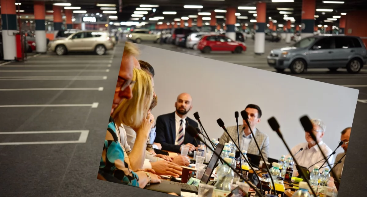 W pierwotnym projekcie budżetu na 2026 rok nie było ani parkingu, ani schronu. Radni złożyli wniosek o 50 tys. zł na koncepcję parkingu P&R, najlepiej w rejonie dworca. / Zdjęcia: freepik.com / arch. wdi24.pl 