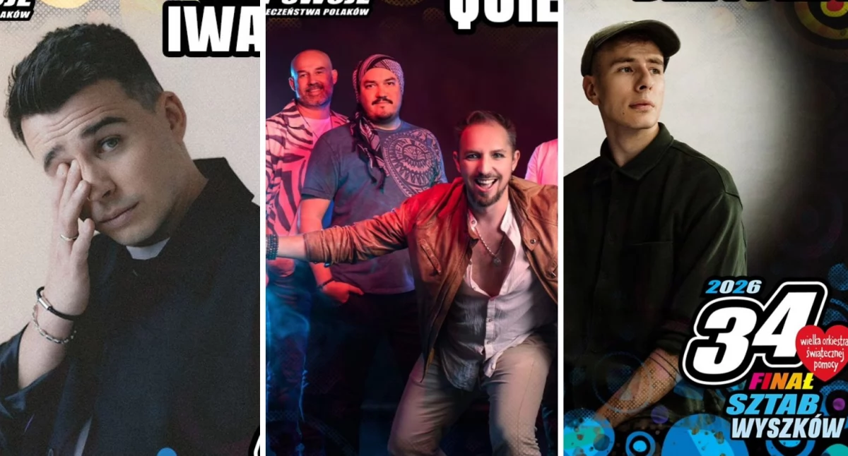 Wstęp na koncert „Gramy z WOŚP”: wpłata do puszki  – minimum 34 zł. / Zdjęcia: Plakaty org. 