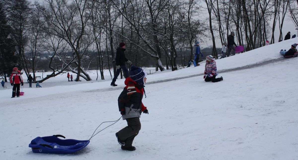 Śnieg i mróz w Wyszkowie. / Zdjęcie: arch. 