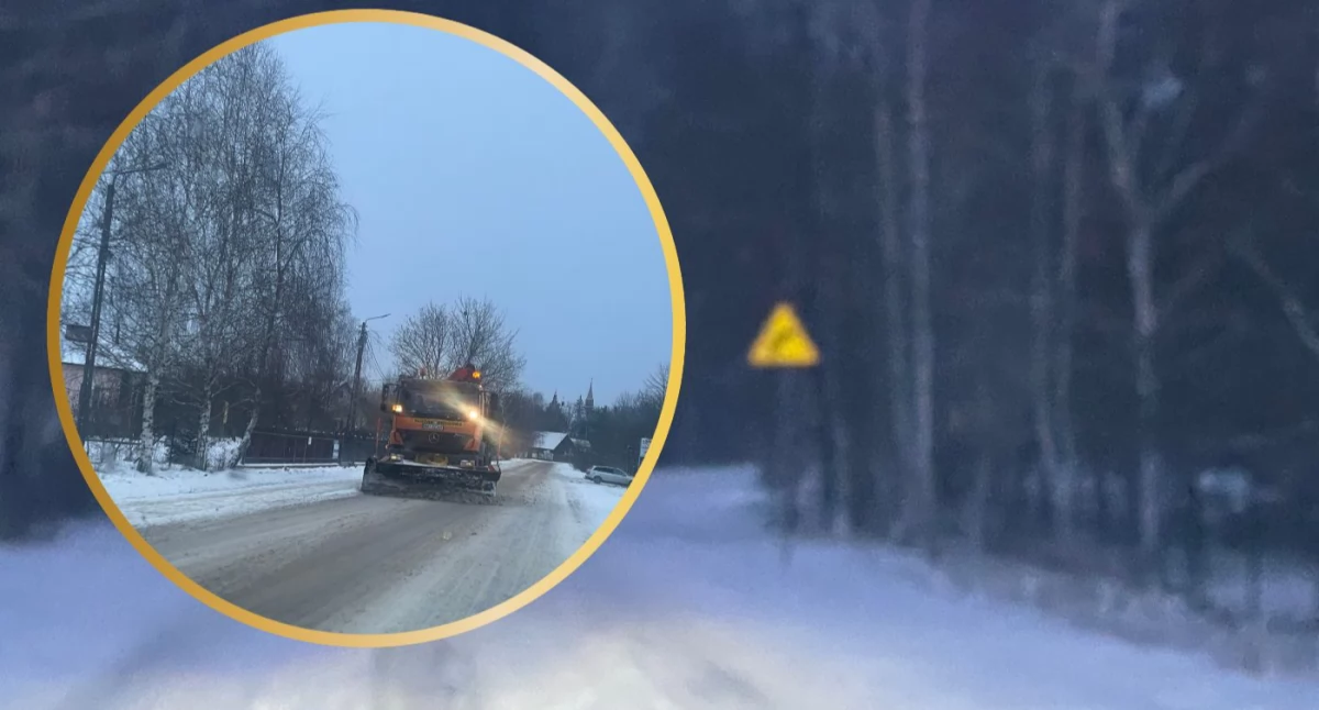 Piaskarki w Kamieńczyku jeżdżą. Dalej już nie / Zdjęcie: Czytelnik 