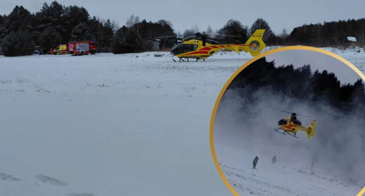 Świadkowie zdarzenia relacjonowali, że kobieta została znaleziona nieprzytomna na śniegu. / Zdjęcia: Czytelnik 