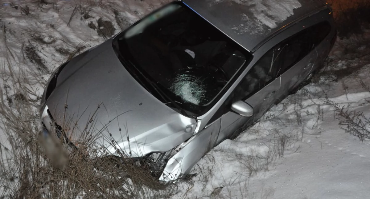 Po kolizji próbował pieszo oddalić się z miejsca zdarzenia. / Zdjęcie: KPP w Wyszkowie 